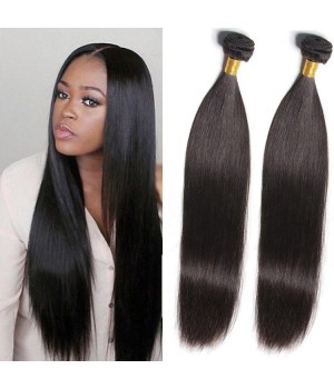 Factory Wholesale Price Virgin Brazilian Hair  Straight  3 Bundle Deals / 4 Bundle Deals